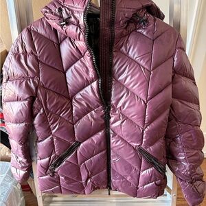 Moncler Purple Puffer Jacket